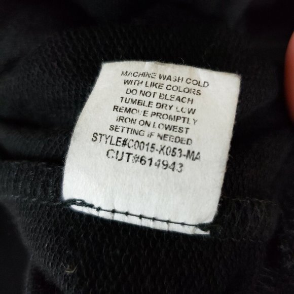 Pebble and Stone Womens Cardigan Sz Small Black Open Front Long Sleeve - Picture 7 of 7